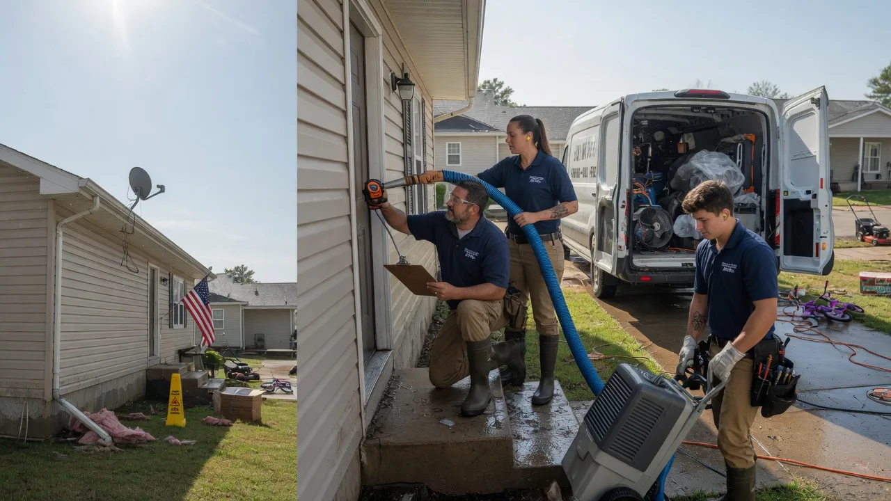 Ceiling Water Damage Restoration in Newtown Square, PA near me